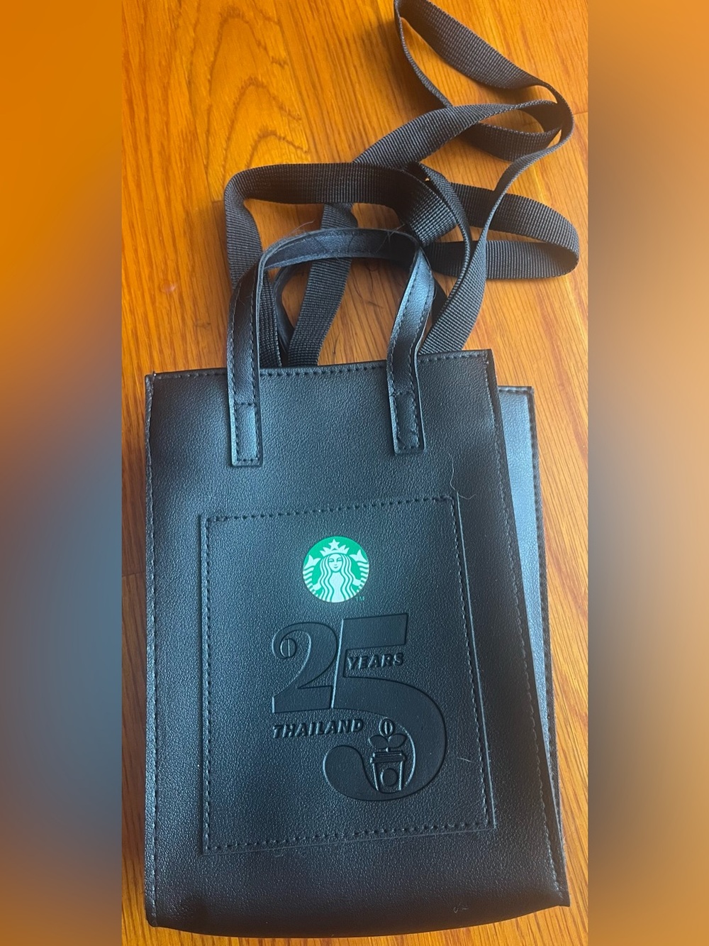 Starbucks 25th Anniversary Black bag